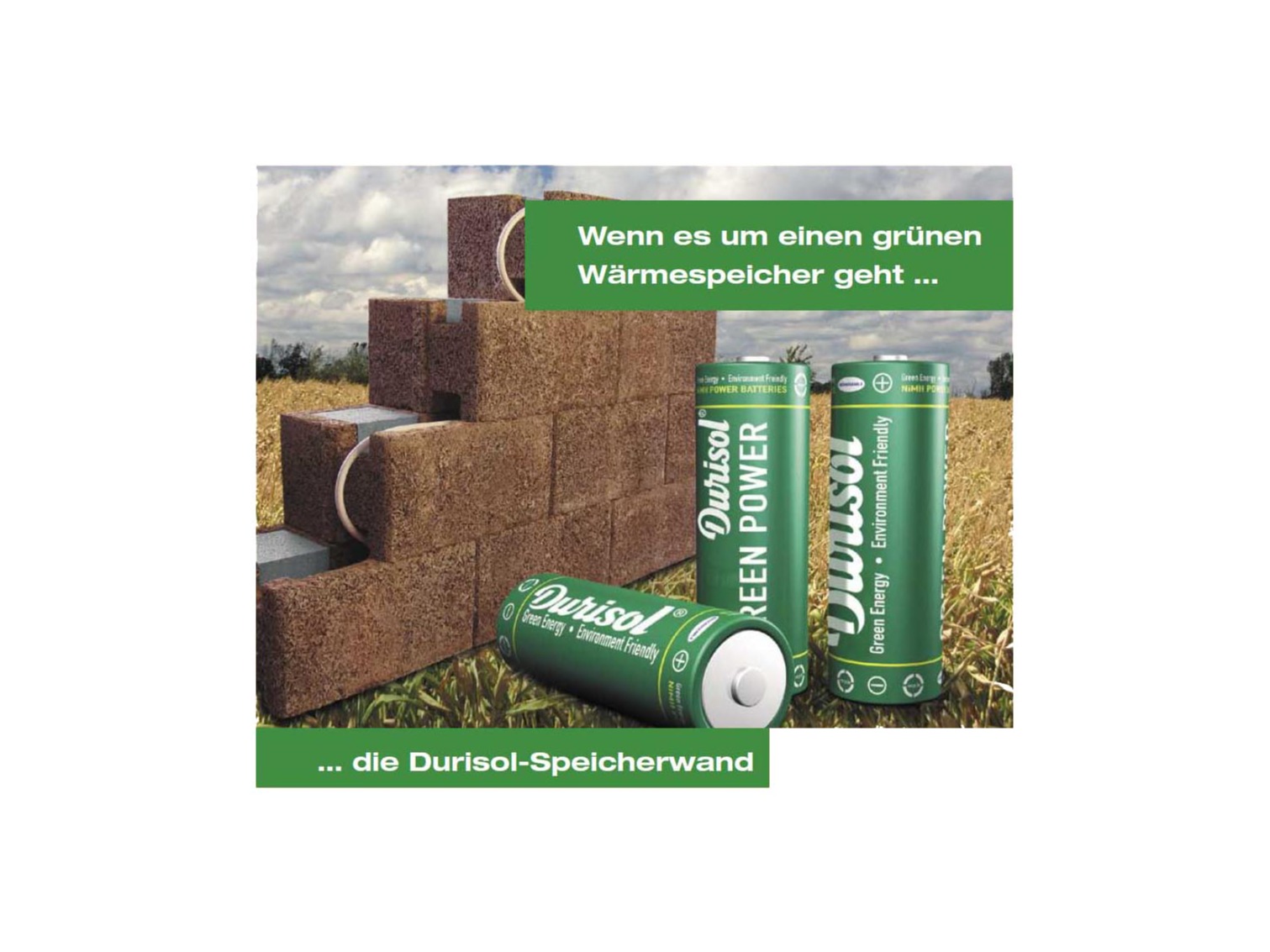 Durisol Speicherwand